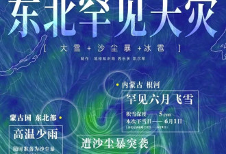 几大天灾齐聚东北 乱成了一锅粥
