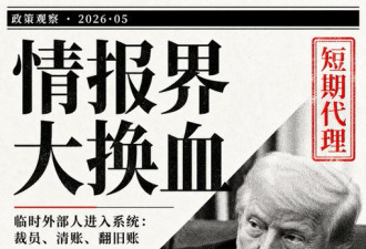 川普准备来一场大换血