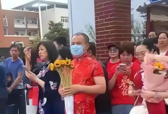 高考来了：家长穿旗袍、让高铁减速....