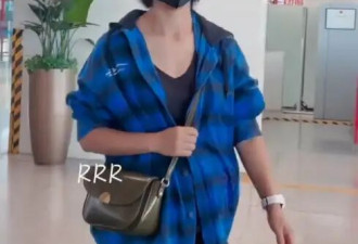 汤唯短发现身机场孕肚突出，和金泰勇打包行李疑赴香港待产