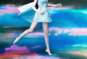 迪丽热巴上演夏季魔幻清凉写真，谁说想象不能与性感结合