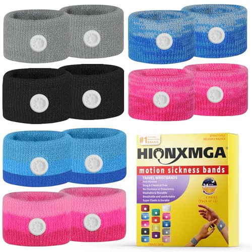 HIONXMGA 穴位防晕腕带