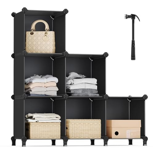 SONGMICS 6 Cube Storage Organizer ULPC06H