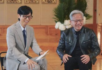 黄仁勋做客韩国脱口秀节目，意外带火了自己鼻子