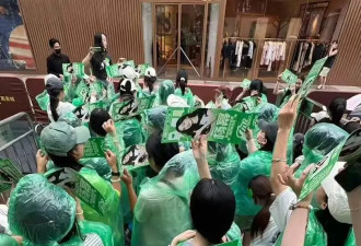 Prada活动太真实！杨幂假发片好尴尬，马龙害羞脸红