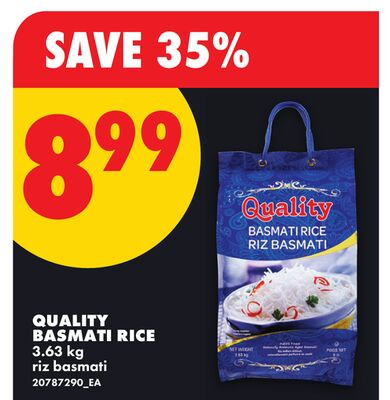 Quality 香米（印度香米）3.63 kg
