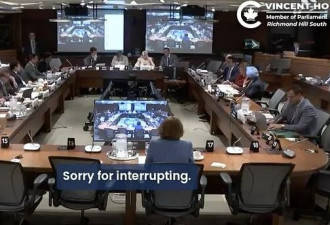 华裔议员提出一问题让国会炸锅 多人打断阻止回答