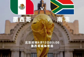 美加墨世界杯揭幕战 注定史上最有争议