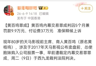 黄百鸣被判入狱5个月 甄子丹的《叶问5》何去何从？