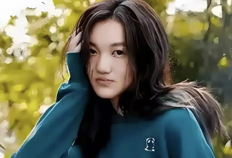 20岁李嫣巴黎被偶遇，兔唇修复痕迹明显