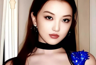 20岁李嫣巴黎被偶遇，兔唇修复痕迹明显
