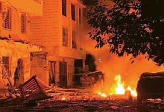 中国桂林发生猛烈爆炸