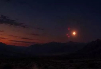 美国UFO档案现2颗红色光球，疑似接收外星信号