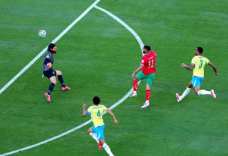 快讯：摩洛哥1-0领先巴西