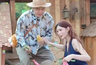 38岁杜海涛夫妻在公园被偶遇，沈梦辰打扮得好美