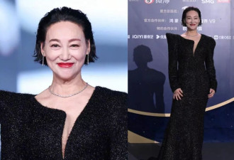 微博电影之夜女星生图：叶童梁洛施气质出众