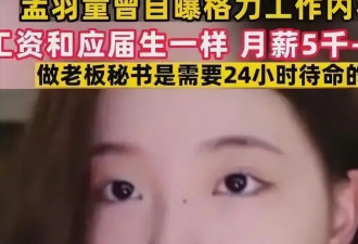 离开董明珠3年后孟羽童真实现状曝光 如今...