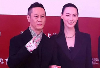梁洛施挽导演男友走红毯! 大儿子撞脸爷爷李嘉诚