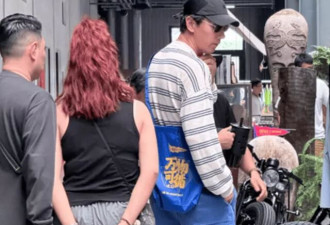 张亮一家逛集市，19岁天天192大高个就是太瘦了