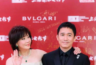 “南枝”穿T恤走红毯，高圆圆重新定义豹纹，叶童银发配红裙真优雅