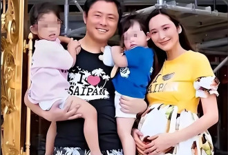 46岁吴佩慈：颧骨突出法令纹明显，独自带四娃