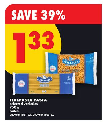 Italpasta 意大利面 750g