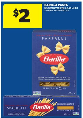 Barilla 意大利面 340-410g