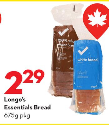 Longo's Essentials 白面包 675g