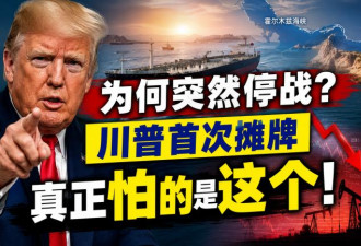 川普首次揭秘停战真相
