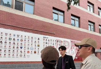 蒋勤勤一家5口走红毯，19岁虎虎身高接近2米，浓眉大眼比陈建斌帅