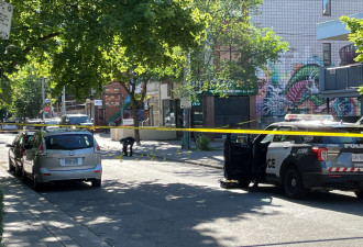 多伦多中国城凌晨枪击案，住宅受损无人伤，警方调查中