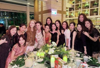 东亚银行儿媳办庆生会，李嘉欣现身金发抢镜