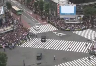 涩谷路口再现人山人海 演员发文“别这样了”掀热议