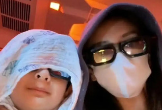 baby带儿子玩真人CS，本人比想象的还瘦，脚踝比9岁儿子的还要细