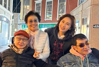 黎姿退圈多年仍是孝顺女 父亲节陪爸食中菜 三代亲情画面惹人羡