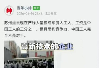 雇佣多名印度人 苏州汽配厂下场被曝