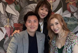 56岁李嘉欣和闺蜜庆生,穿少女装拎9万7包包,手背青筋暴起颈纹深