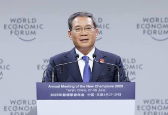 李强谈中国的竞争力不靠补贴：政府也补不起