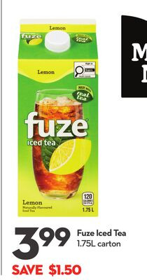 Fuze 冰茶 1.75L（Longo's）