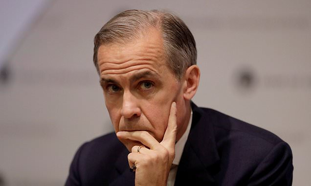 Fury at Bank of England chief Mark Carney's £150k pension perk | This is  Money
