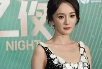 杨幂出席白玉兰提名晚宴！一袭黑色镶钻长裙 自带大女主气场