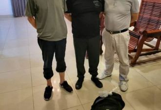 金边：3名中国籍男子涉嫌撬门入室盗窃被警方逮捕