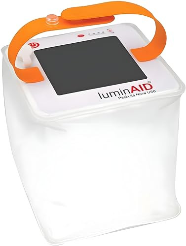 LuminAID PackLite Nova 太阳能充气营地灯