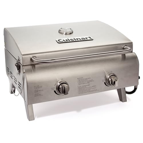 Cuisinart CGG-306C 双炉头桌面燃气烤架