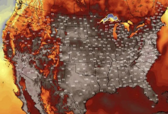 美国国庆节超级热穹来袭 这州体感恐飙到115°F