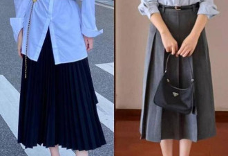 “衬衫+百褶裙”才是最适合中年女人的打扮