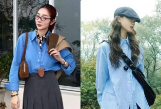 “衬衫+百褶裙”才是最适合中年女人的打扮