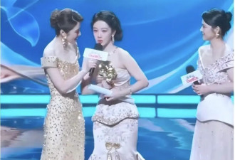 白玉兰现场：杨紫夺视后落泪，杨幂绿裙子醒目，关晓彤终于穿对了