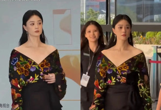 蒋欣这次“又美出圈儿了”！新中式露肩上衣搭高腰裙，时髦又高级
