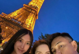 郭可盈16岁女儿穿紫色薄纱礼服去毕业舞会星味十足